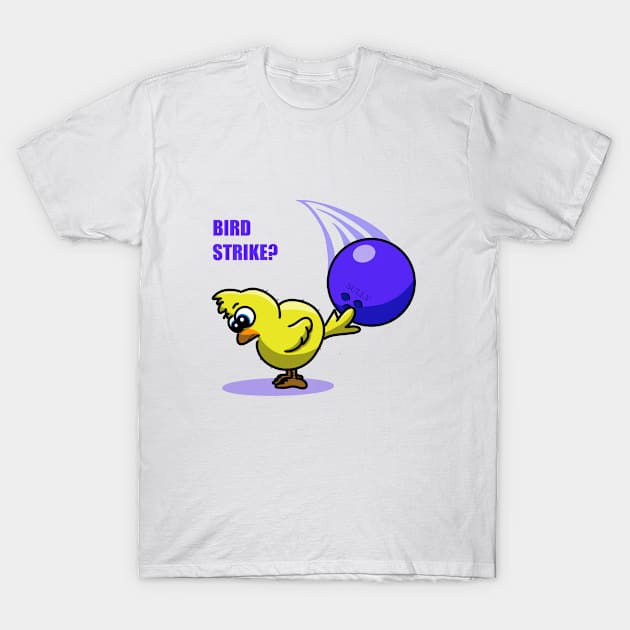 Bird strike? T-Shirt by jaynadian